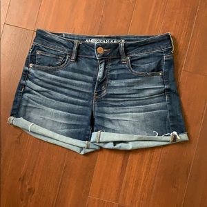American Eagle Super Super Stretch Jean Shorts